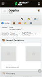 Mobile Screenshot of gorphia.deviantart.com