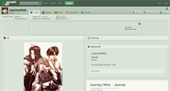 Desktop Screenshot of journeywest.deviantart.com