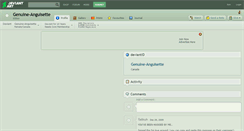 Desktop Screenshot of genuine-anguisette.deviantart.com