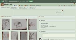 Desktop Screenshot of nuclear-guru.deviantart.com