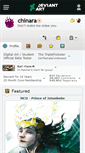 Mobile Screenshot of chinara.deviantart.com