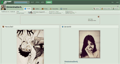 Desktop Screenshot of dimianimedevil.deviantart.com