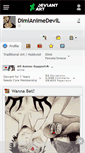 Mobile Screenshot of dimianimedevil.deviantart.com