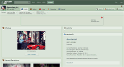 Desktop Screenshot of dewviantart.deviantart.com