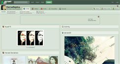 Desktop Screenshot of eternalreplica.deviantart.com
