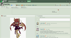 Desktop Screenshot of flashntails.deviantart.com