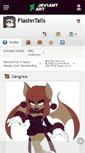 Mobile Screenshot of flashntails.deviantart.com