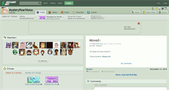 Desktop Screenshot of mysterypearlvoice.deviantart.com