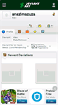 Mobile Screenshot of anazimazuza.deviantart.com