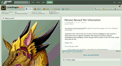Desktop Screenshot of liciandragon.deviantart.com