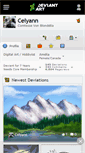 Mobile Screenshot of celyann.deviantart.com