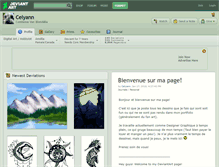 Tablet Screenshot of celyann.deviantart.com