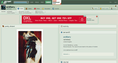 Desktop Screenshot of acidfaery.deviantart.com