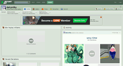 Desktop Screenshot of dairymilky.deviantart.com