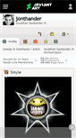 Mobile Screenshot of jonthander.deviantart.com