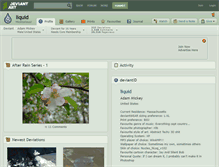 Tablet Screenshot of liquid.deviantart.com