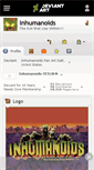 Mobile Screenshot of inhumanoids.deviantart.com