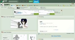 Desktop Screenshot of angelgirls.deviantart.com