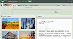 Desktop Screenshot of druid55.deviantart.com