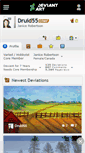 Mobile Screenshot of druid55.deviantart.com
