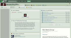 Desktop Screenshot of baroness-fans-unite.deviantart.com