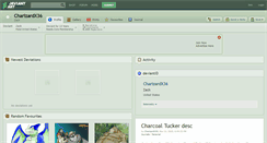 Desktop Screenshot of charizardx36.deviantart.com