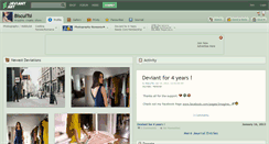Desktop Screenshot of biscuitsi.deviantart.com