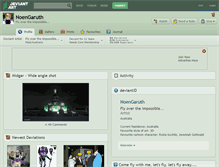 Tablet Screenshot of noengaruth.deviantart.com