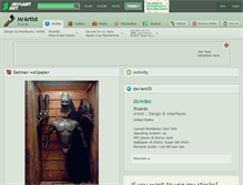 Tablet Screenshot of mrartist.deviantart.com