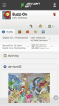Mobile Screenshot of buzz-on.deviantart.com