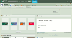 Desktop Screenshot of amirab.deviantart.com