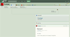 Desktop Screenshot of pizzabagel.deviantart.com