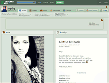 Tablet Screenshot of my-try.deviantart.com