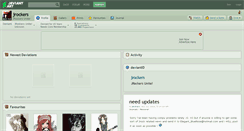 Desktop Screenshot of jrockers.deviantart.com