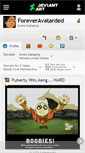 Mobile Screenshot of foreveravatarded.deviantart.com