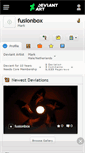 Mobile Screenshot of fusionbox.deviantart.com