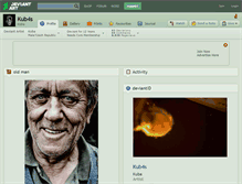 Tablet Screenshot of kub4s.deviantart.com
