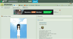 Desktop Screenshot of anembermoon.deviantart.com