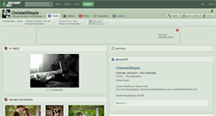 Desktop Screenshot of chelseagillespie.deviantart.com