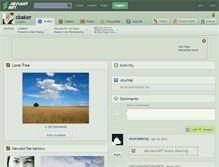 Tablet Screenshot of cbaker.deviantart.com
