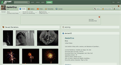 Desktop Screenshot of mastererus.deviantart.com