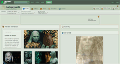 Desktop Screenshot of lamoureuse02.deviantart.com