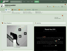 Tablet Screenshot of mistresszaddeh.deviantart.com