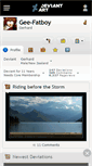 Mobile Screenshot of gee-fatboy.deviantart.com