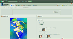 Desktop Screenshot of lindera10.deviantart.com