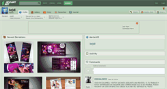 Desktop Screenshot of kejdi.deviantart.com