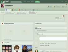 Tablet Screenshot of nnnnnnnnn.deviantart.com