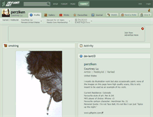 Tablet Screenshot of perziken.deviantart.com