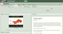 Desktop Screenshot of kiathewolf.deviantart.com
