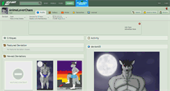 Desktop Screenshot of animeloverchaos.deviantart.com